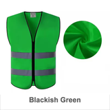 MAM Hi Vis minimalist zipper safety vest