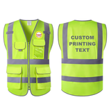 MAM-Full Reflective Strip Edging Design Reflective Safety Vest