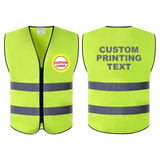 MAM Hi Vis minimalist zipper safety vest
