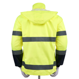 MAM waterproof reflective safety jacket waterproof Oxford reflective jacket