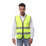 MAM Hi Vis minimalist zipper safety vest