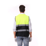 MAM reflective spliced color engineering vest