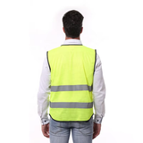 MAM Hi Vis minimalist zipper safety vest