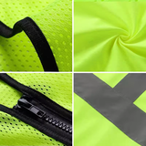 MAM Hi Vis Multi-Pocket Zip-Up Safety Vest