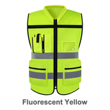 MAM reflective spliced color engineering vest