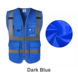 MAM-Full Reflective Strip Edging Design Reflective Safety Vest