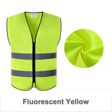 MAM Hi Vis minimalist zipper safety vest