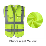 MAM-Full Reflective Strip Edging Design Reflective Safety Vest
