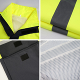 MAM waterproof reflective safety jacket waterproof Oxford reflective jacket