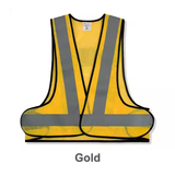 MAM summer breathable mesh Velcro reflective vest