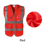 MAM-Full Reflective Strip Edging Design Reflective Safety Vest