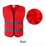 MAM Hi Vis minimalist zipper safety vest