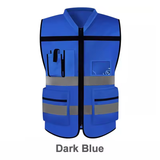 MAM reflective spliced color engineering vest