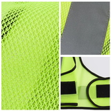 MAM summer breathable mesh Velcro reflective vest