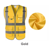 MAM-Full Reflective Strip Edging Design Reflective Safety Vest