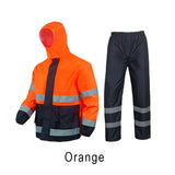 MAM waterproof reflective safety jacket waterproof Oxford reflective jacket